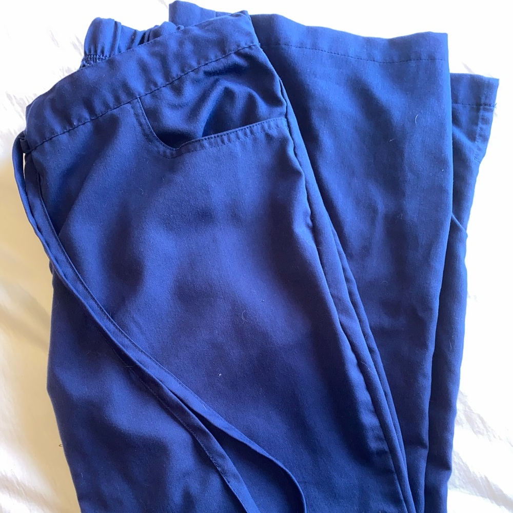 Two pairs grey’s anatomy scrub pants